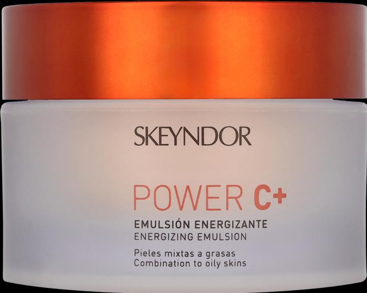 Actual product image Skeyndor Power C + Energizing Emulsion Cream For oily Skin SPF 15 (50 ml, 24h cream, SPF 15)