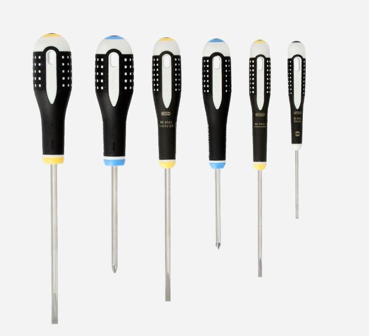 Actual product image Bahco Screw.Dr Ergo Set Inox (Pozidriv cross recess (PZ))