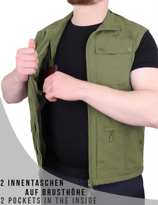 Produktbild Normani Herren Outdoor Weste Kudu (4XL)