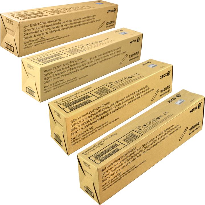 Produktbild Xerox 4 Toner Versalink C7000 Serie Multipack K C M Y 4-farbig (M, BK, C, Y)