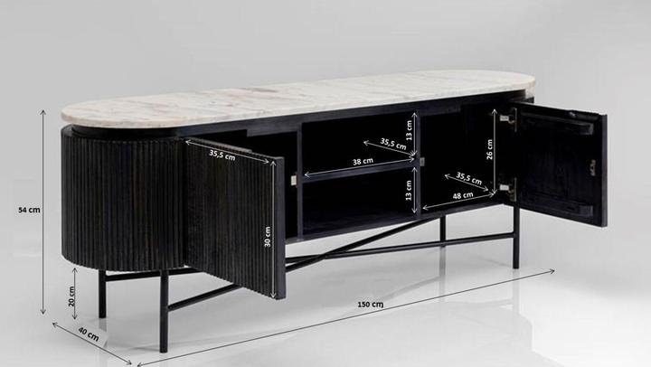 Actual product image Kare Design TV-Board Glenn (150 x 40 x 54 cm)