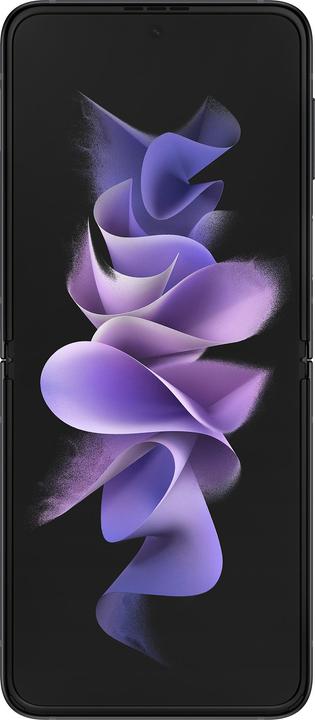 Actual product image Samsung Galaxy Z Flip3 5G EU (128 GB, Phantom Black, 6.70", SIM + eSIM, 12 Mpx, 5G)