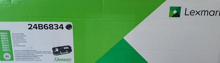 Lexmark 24B6834 - Toner noir - pour MS810 811 812 MX710 711 810 - Unité de toner (CF)