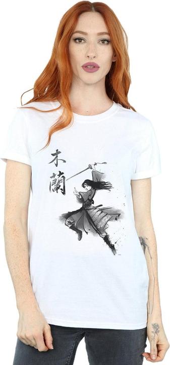 Immagine prodotto Disney Mulan Movie Sword Jump Maglietta Ampia Donna (XL)