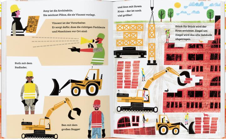 Produktbild Wer baut unser Haus? (Deutsch, Polly Faber, Leena Flegler, Klas Fahlén, 2024)