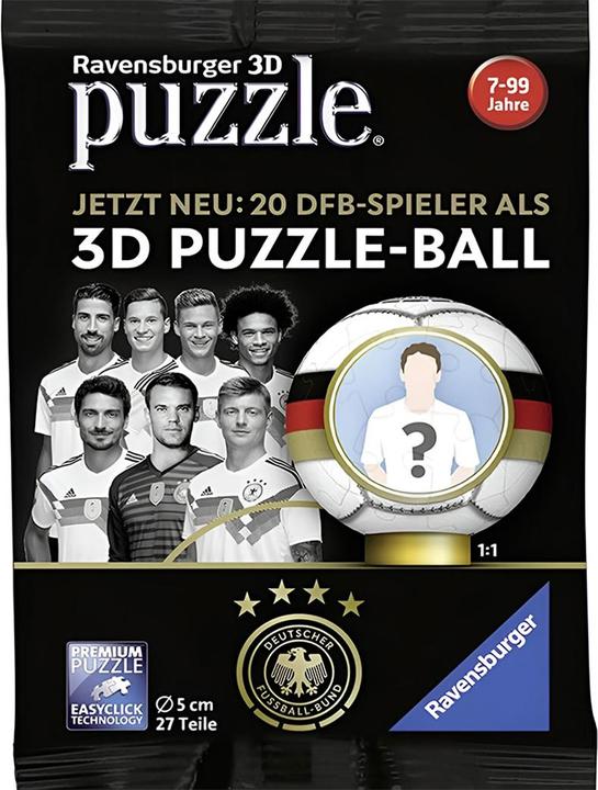 Produktbild Ravensburger 3D-Puzzle 27 Mystery Packs WM 2018 (27 Teile)
