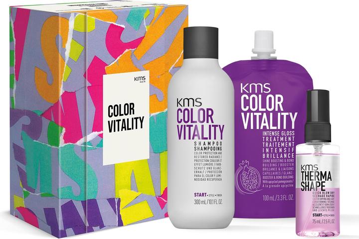Produktbild KMS California Color Vitality Geschenkset - 475ml (Haarpflege set)