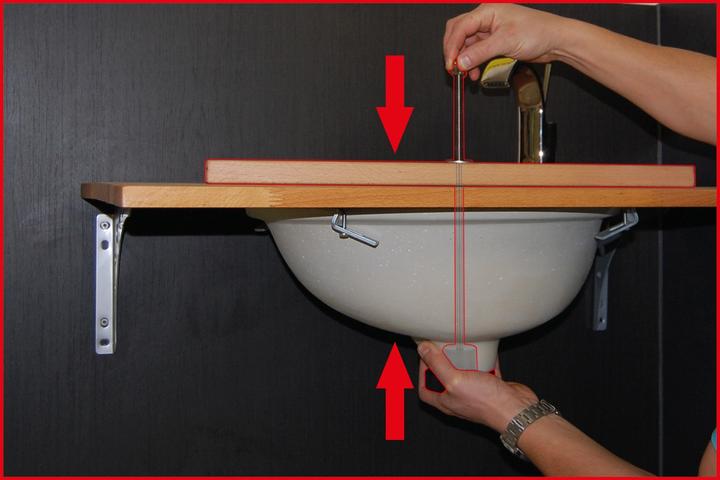 Produktbild KS Tools Ein-Mann-Waschbecken-Montage-Satz