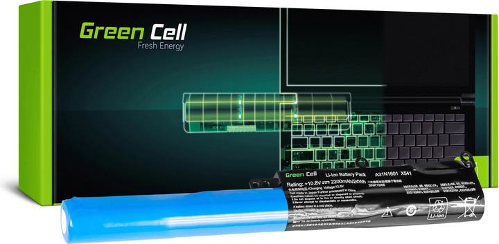 Image du produit GreenCell AS94 - Batterie - ASUS - R541N R541S R541U - Vivobook Max F541N F541U X541N X541S (3 cellules, 2200 mAh)