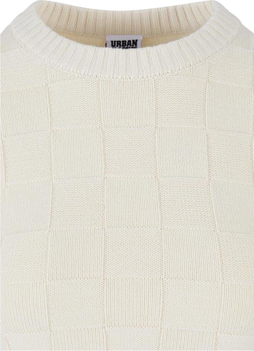 Actual product image Urban Classics Ladies Check Knit Sweater - 126785 (S)