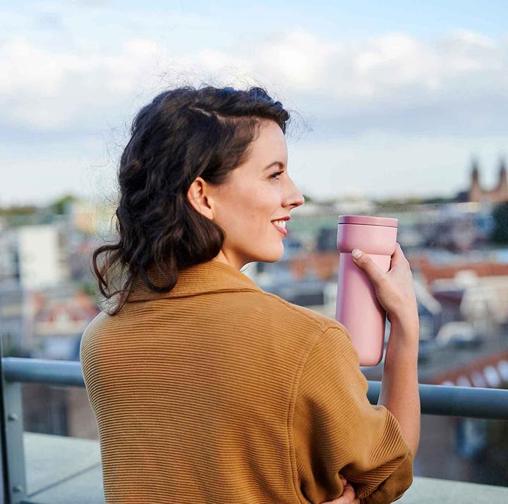 Productafbeelding Mepal Isolatiecup Ellips - Natuurlijk geborsteld (0.38 l)