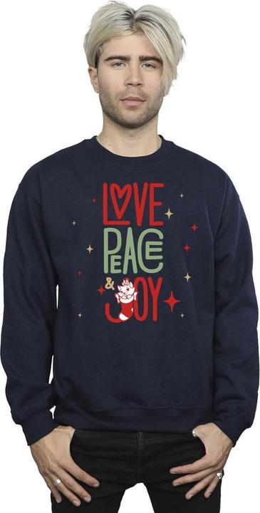 Immagine prodotto Disney The Aristocats Marie Love Peace Joy Felpa Uomo (XXL)