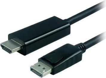 Actual product image Value DisplayPort — HDMI (Typ A) (7.50 m, DisplayPort, HDMI)