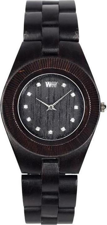 Image du produit Wewood Odyssey Crystal Black - Uhr - Schwarz - 36 mm (40 mm)