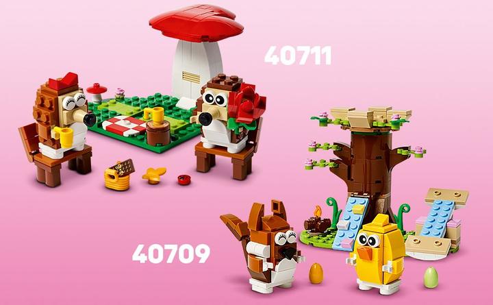 Produktbild LEGO Igel und ihr Picknick-Date (40711, LEGO Saisonale Sets)
