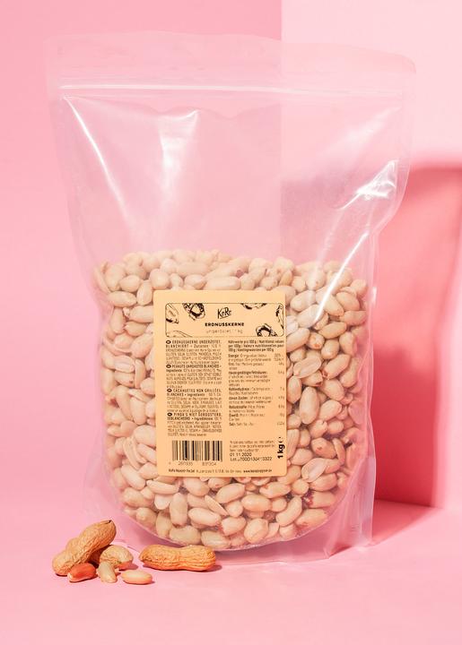 Immagine prodotto KoRo Noccioli di arachidi sbollentati e non tostati (1000 g)