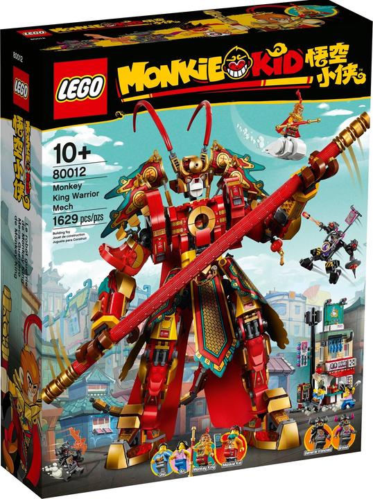 Image du produit LEGO Le roi singe Mech (80012, LEGO Monkie Kid, LEGO difficiles à trouver)