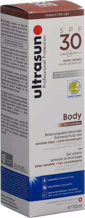 Produktbild Ultrasun Body Tan Activator (Sonnengel, SPF 30, 150 ml, 225 g)