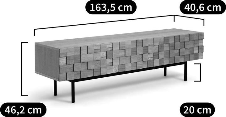 Image du produit La Redoute Interieurs Madria (163,5 x 40,5 x 46,5 cm)