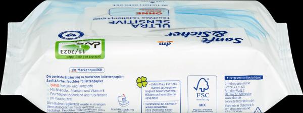Produktbild dm Sanft&Sicher Ultra Sensitive (1 x)
