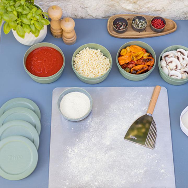 Immagine prodotto Ziipa Spetina 6 scatole di pasta per pizza Eucalipto