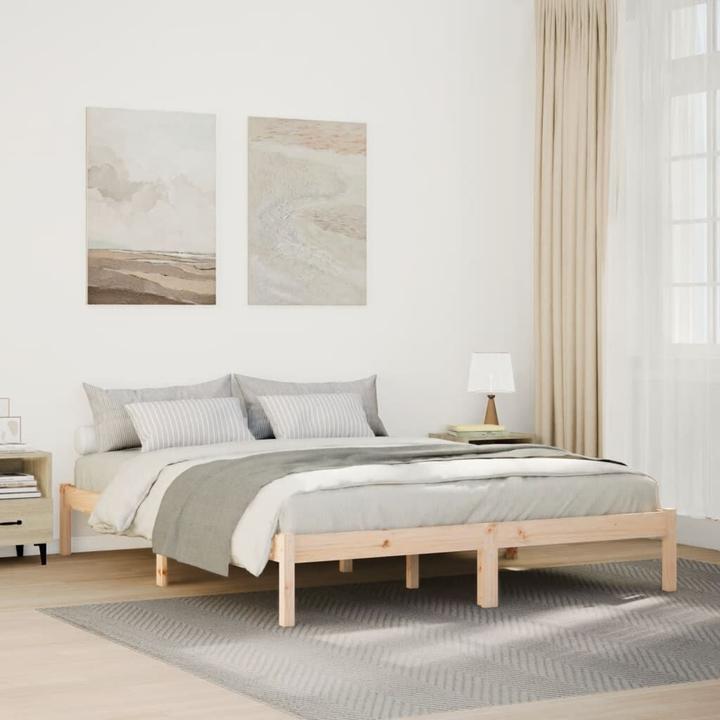 Image du produit VidaXL Bett Extra Lang ohne Matratze 160x220 (160 x 220 cm)