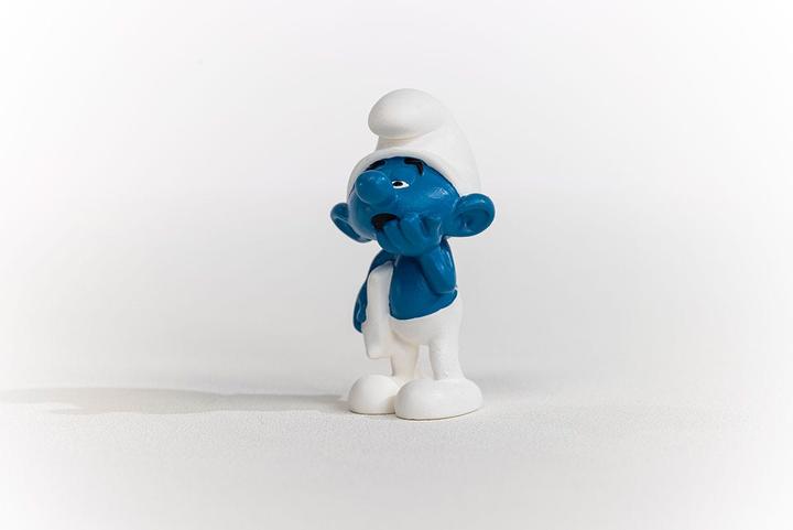Actual product image Schleich Lazy smurf