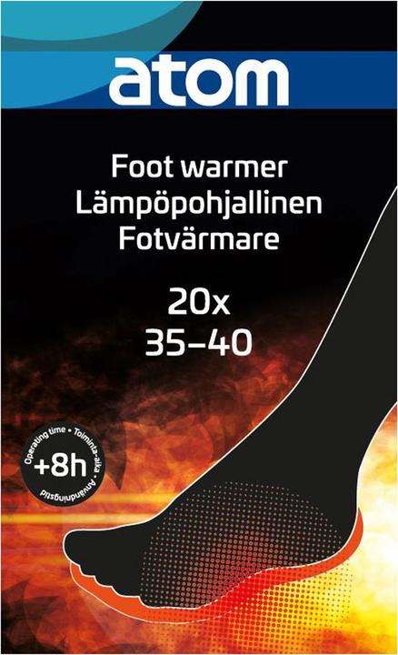 Atom Thermo Einlegesohlen Gr. 35-40 20 Stk.