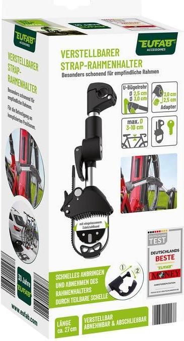 Produktbild Eufab Verstellbarer Strap-Rahmenhalter 27cm