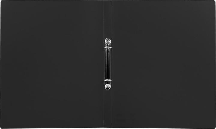 Immagine prodotto Idena Raccoglitore ad anelli A4 PP nero 20mm 2 anelli (A4, 20 mm)