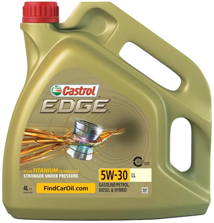 Image du produit Castrol Edge 5W-30 LL 4 L (4 l, SAE 5W-30)