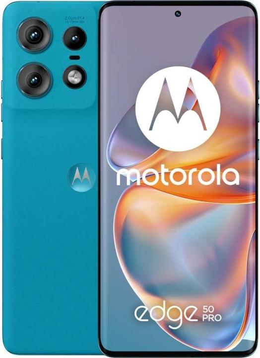 Motorola Edge 50 Pro (512 GB, Caneel Bay, 6.67", SIM + eSIM, 50 Mpx, 5G)