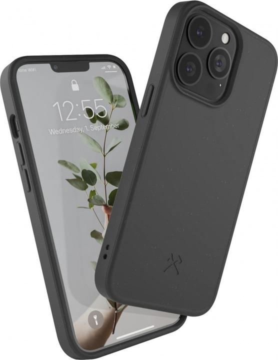 Actual product image Woodcessories MagSafe Bio Case AM iPhone 13 Pro Max Black (Apple iPhone 13 Pro Max)