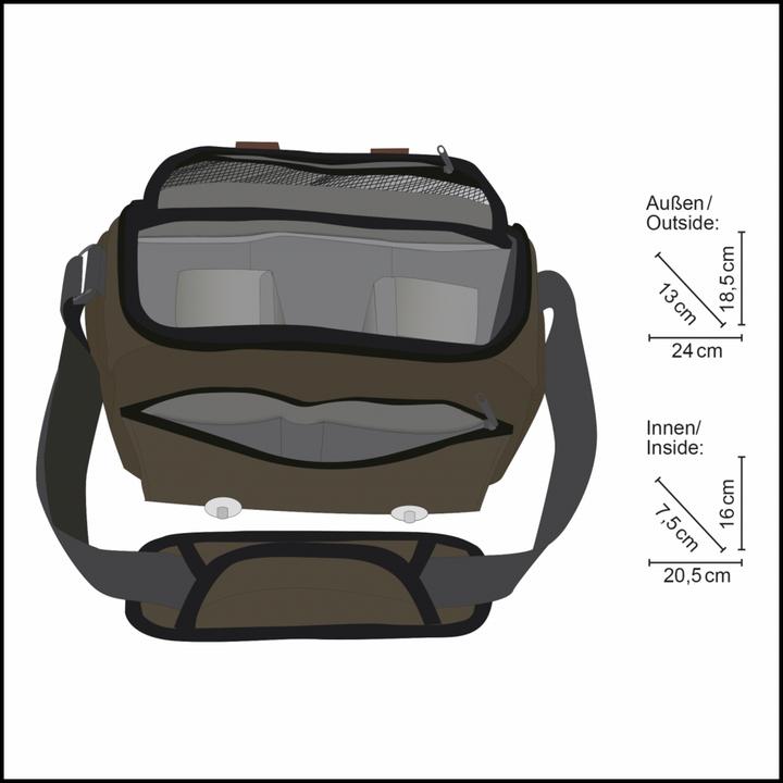 Immagine prodotto mantona Milano piccolo (Borsa a tracolla per fotocamera)