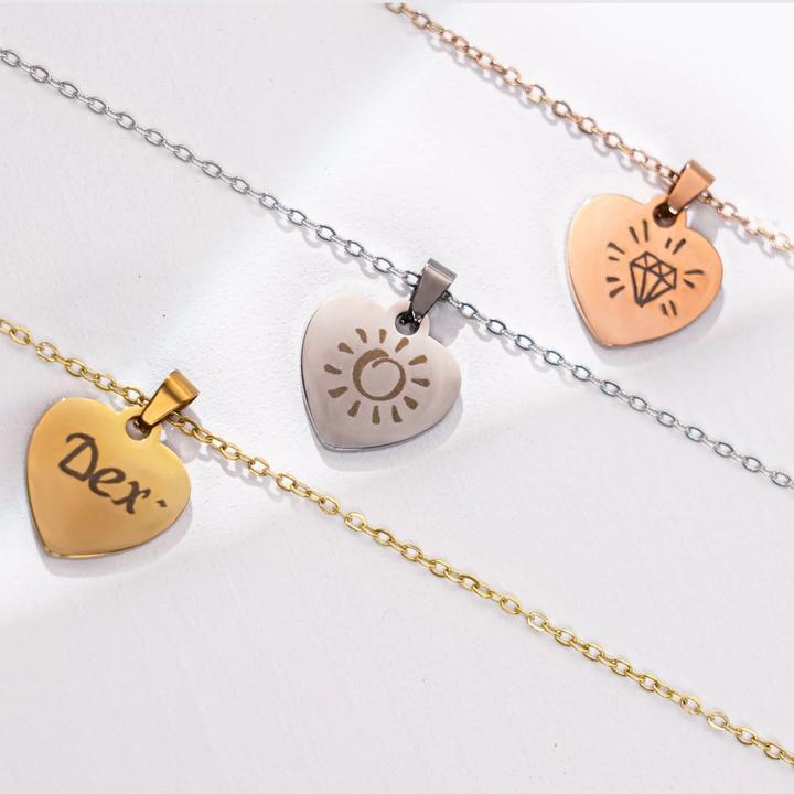 Actual product image LaserPecker Metal necklace & bracelet package 40 pcs. (Stainless steel)