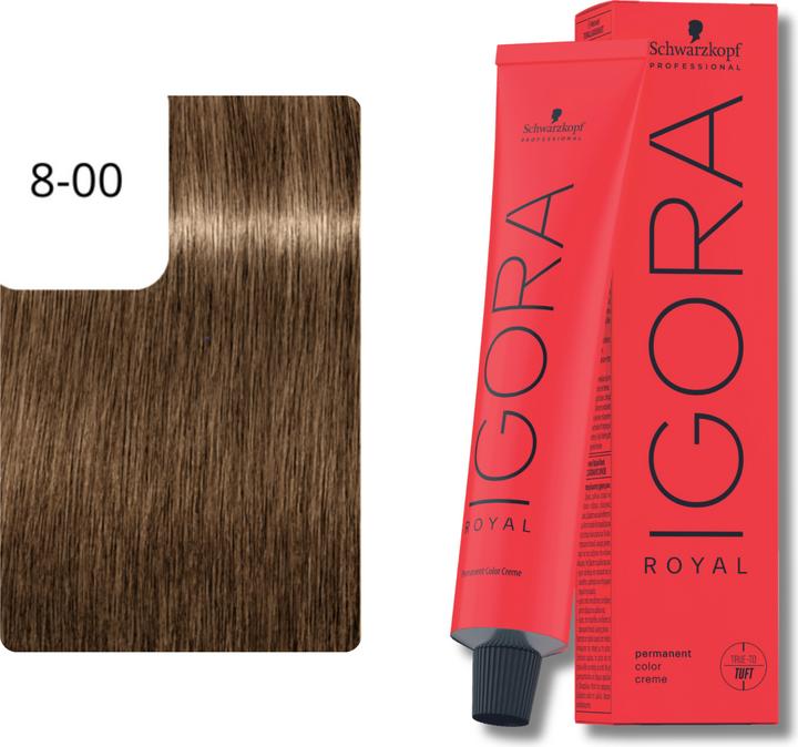 Immagine prodotto Schwarzkopf Professional Igora Royal (8-00 Biondo Chiaro Natura Extra)