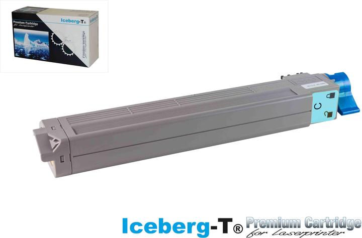 Actual product image Iceberg-T Toner Xerox Phaser 7400 18'000 pages, cyan (C)