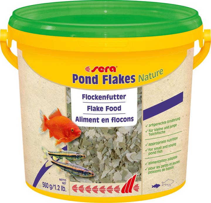Produktbild Sera Pond Flakes 3.8L (Teichfische, Jungfische, 3800 ml)