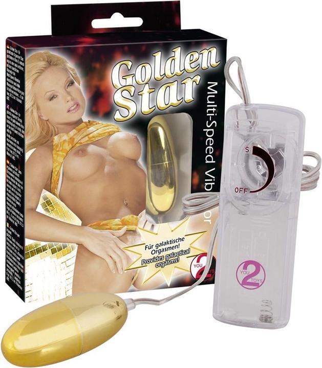 Actual product image You2Toys Golden Star Vibroei