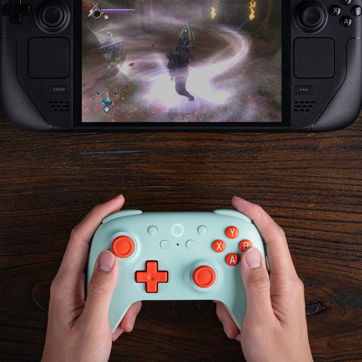 Image du produit 8bitdo Ultimate 2C Wireless (pêche/jaune clair, pour Windows & Android) (Android, Windows)