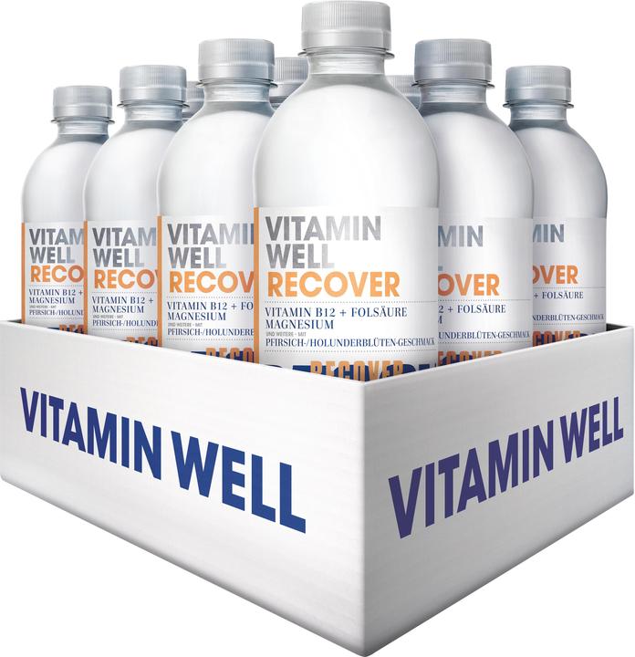 Vitamin Well Recupera (Fiori di sambuco-pesca, 12 x)