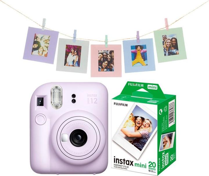 Actual product image Fujifilm Instax Mini 12 Bundle