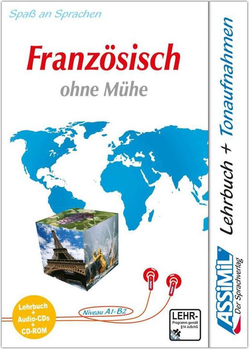 Immagine prodotto Französisch ohne Mühe - Plus-Sprachkurs - Niveau A1-B2 (Francese, Tedesco, Anthony ASSiMiL GmbH, 2005)