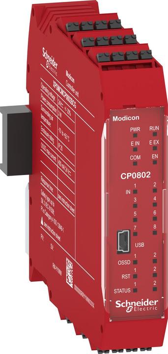 Image du produit Schneider Electric CPU Contrôleur de sécurité modulaire2A XPSMCMCP0802BCG