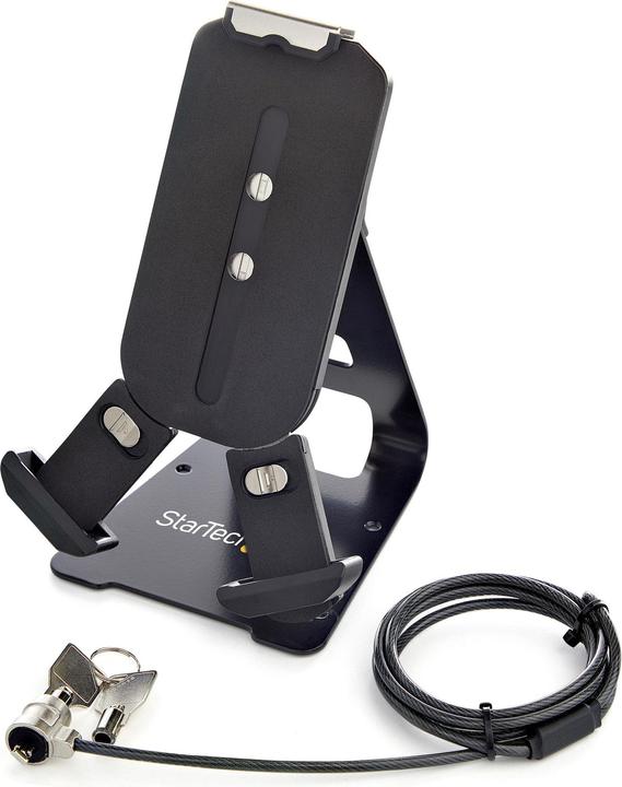 Image du produit StarTech Support de tablette sécurisé avec verrouillage de câble K-Slot - Support d'iPad pour tablettes 7,9