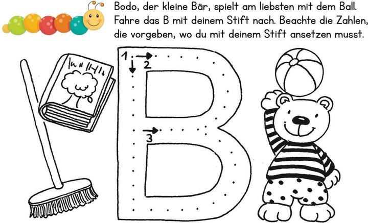 Image du produit Apprendre la chenille - Premières lettres (Allemand)