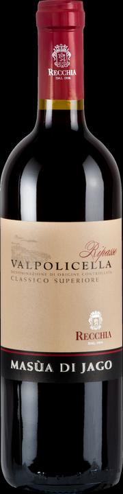 Recchia Ripasso Valpolicella Classico DOC Masua di Jago, caso (1 x 150 cl, 2017)