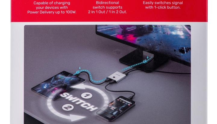 Actual product image Unitek D1078A (USB-C, 3 Ports)
