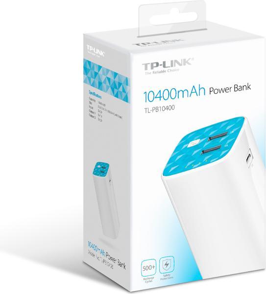 Immagine prodotto TP-Link Tl-Pb10400 (10400 mAh, 38.48 Wh)