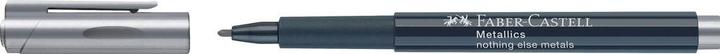 Actual product image Faber-Castell METALLICS - Marker (Silver, 1.50 mm, 1 x)